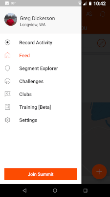 Select "Record Activity"