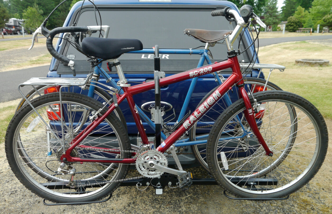 Receiver Hitch Bike Rack for RV's