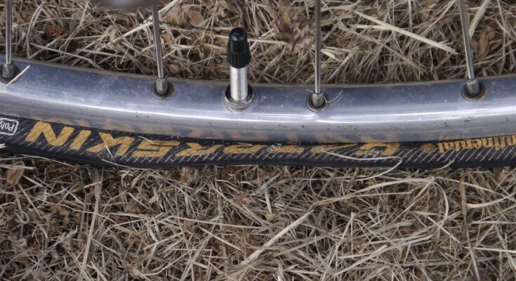 Bicycle flat tire repair